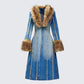 Zephyra Denim Maxi Coat