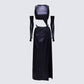 Aiala Black Knot Front Cutaway Dress