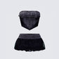 Titan Black Denim Set  