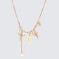 Blair Gold Cherub Charm Necklace Stack