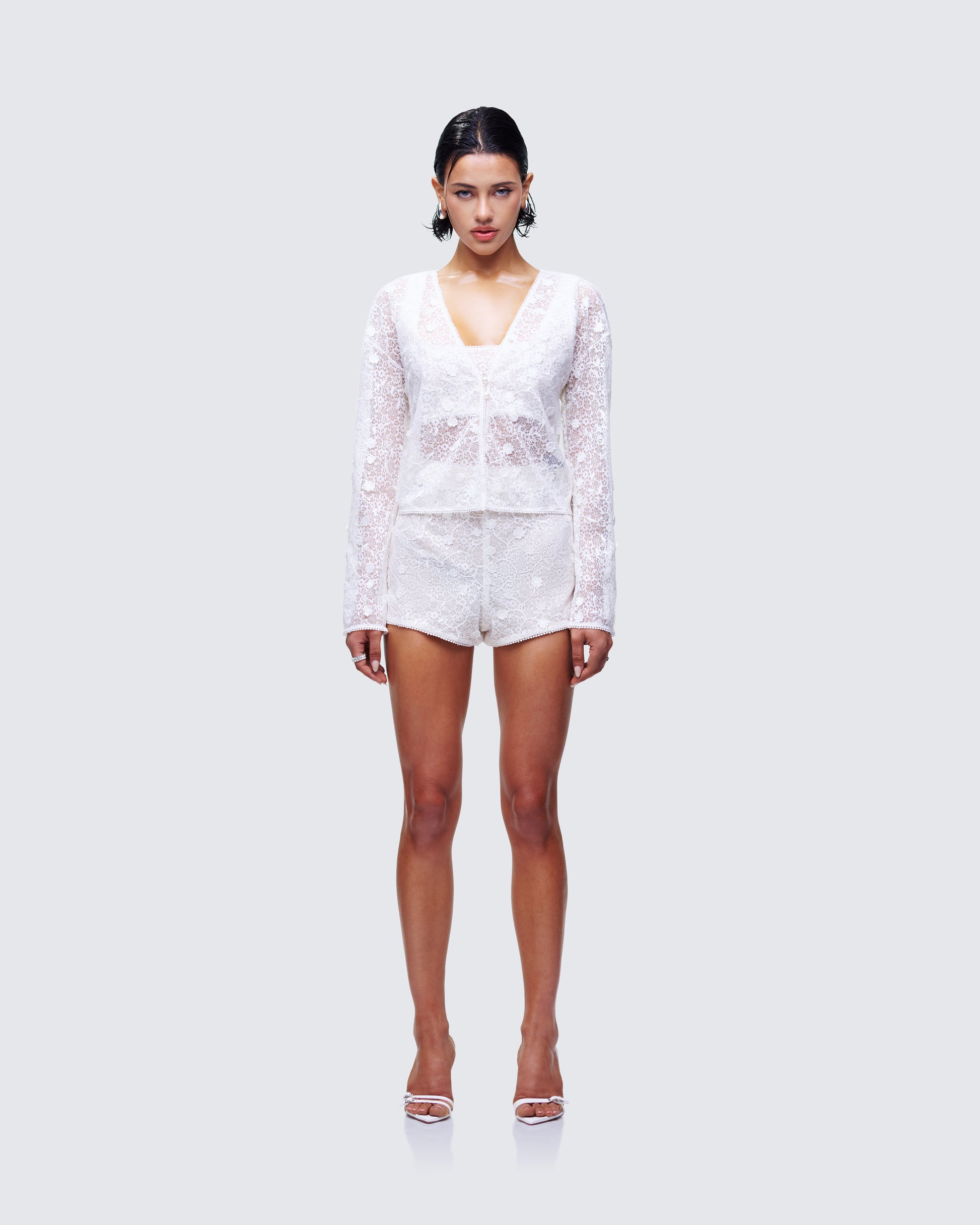 Keturah Full Lace Set model front