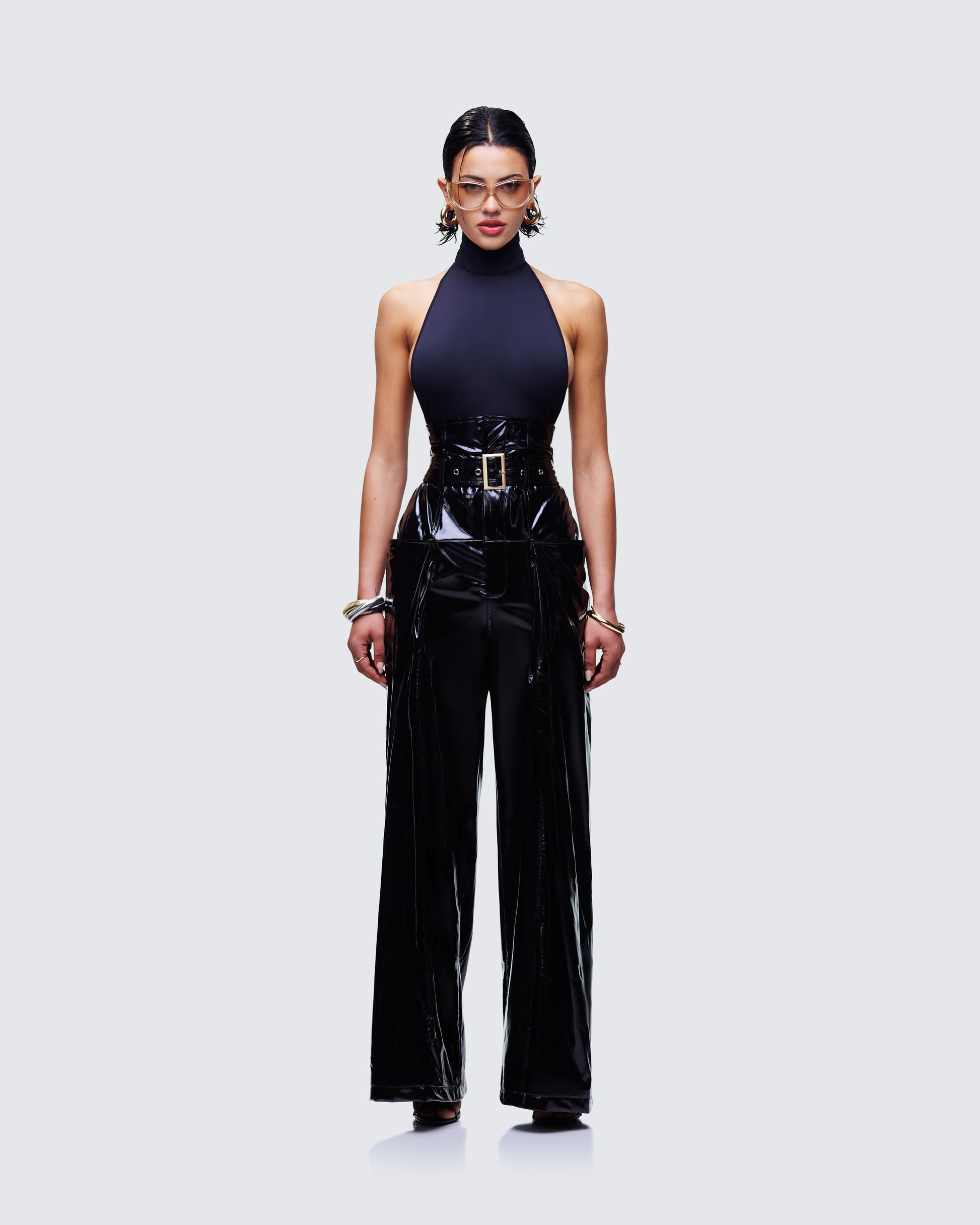 Salem Bodysuit & Melusine Trousers Set model front