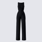 Damira Black Maxi Jumpsuit