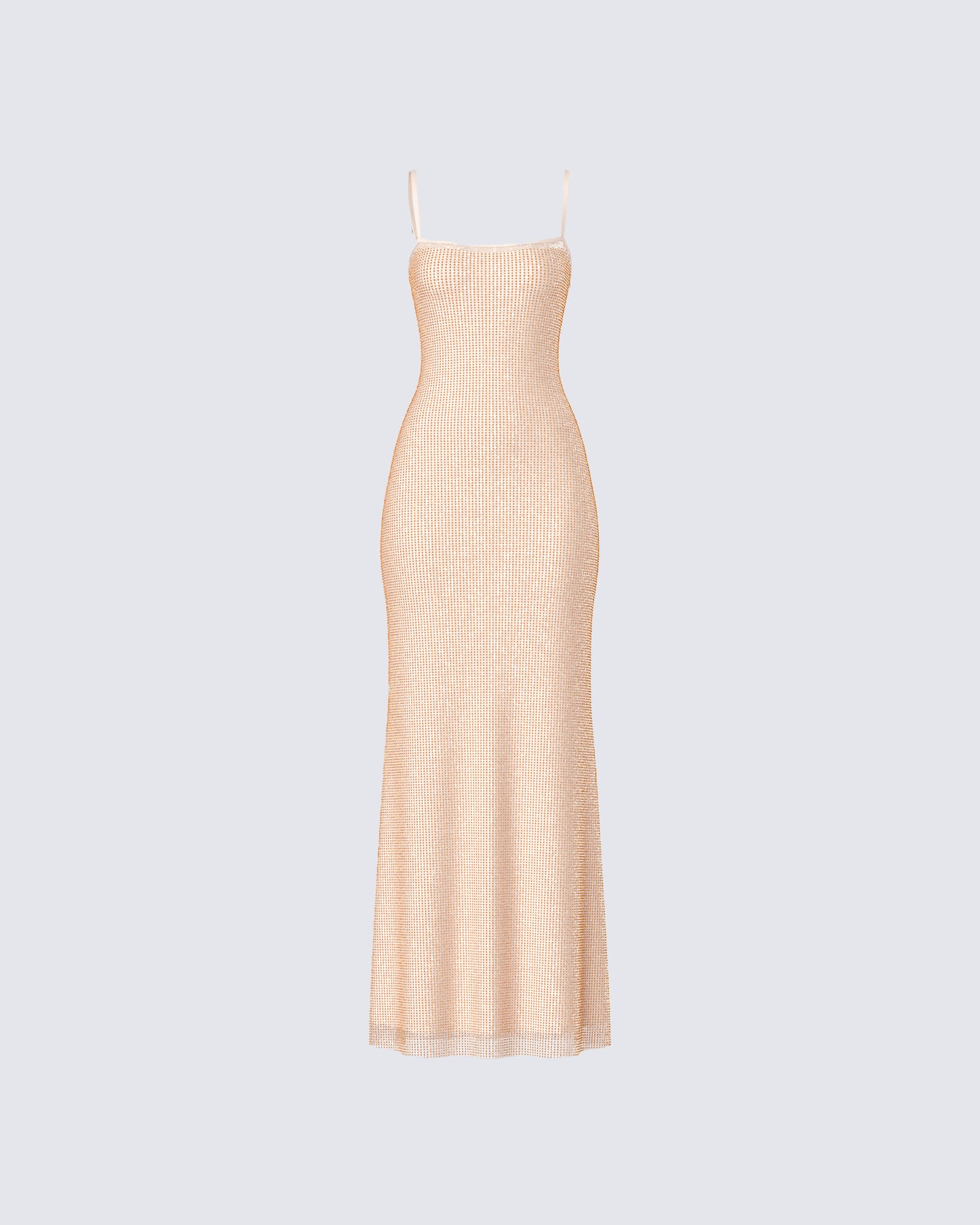 Gold Sequin Maxi Dress - Strappy Bodycon Formal Gown FINESSE Gold Sequin Maxi Dress - Strappy Bodycon Formal Gown FINESSE