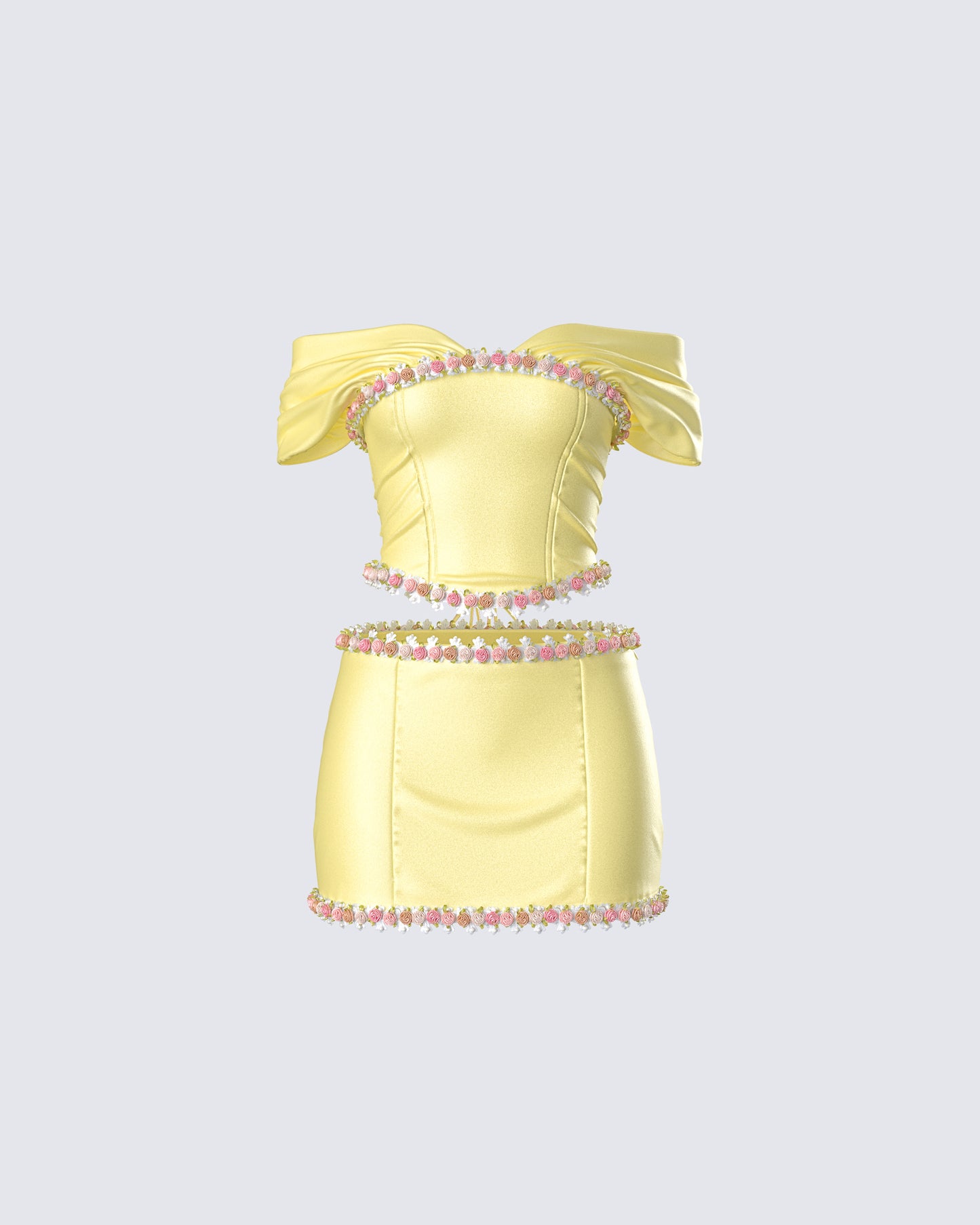 Nori Yellow Floral Set