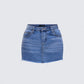 Inaya Blue Denim Mini Skirt