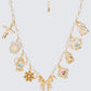 Gold necklace front view – FINESSE