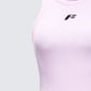 Enid Pink Scoop Hem Tank Top