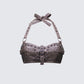 Hosea Brown Vegan Leather Bra product front