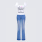 Isra Denim Set  
