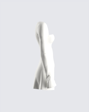Kesia Ivory Mini Dress