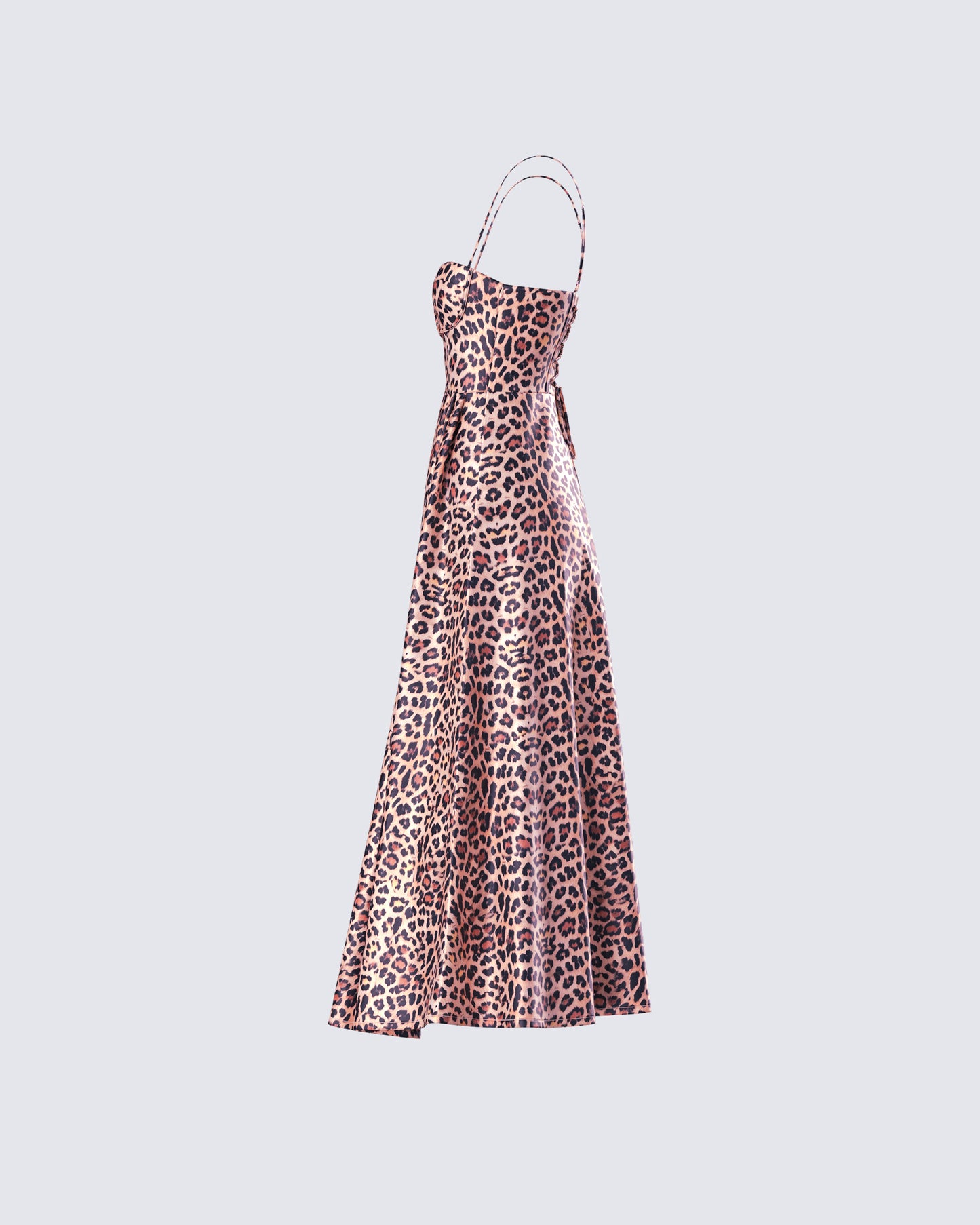 Novella Leopard Print Midi Dress