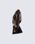 Leigh Vegan Leather Dress main image 0