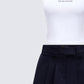 Levi White Pleated Set 