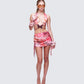 Cece Orange Printed Set