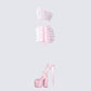 Porsha Pink Ruffle Set