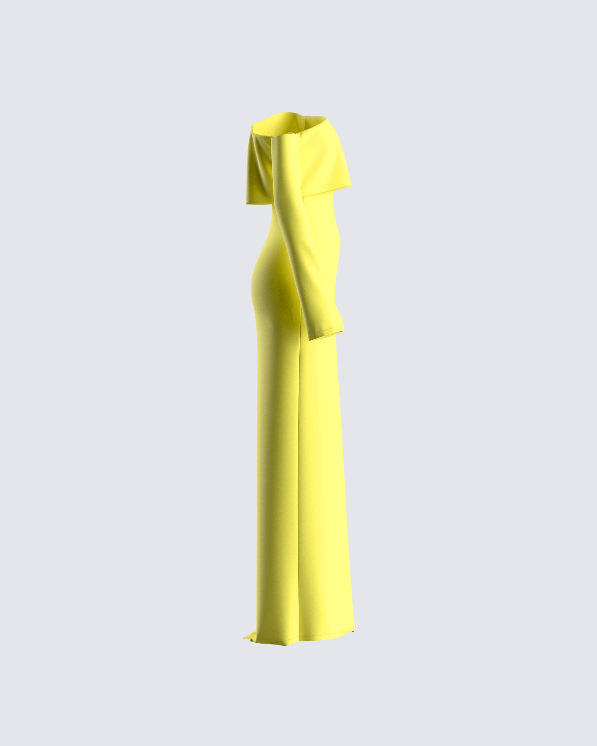 yellow maxi bodycon dress YELLOW JENSEN CRYSTAL BODYCON DRESS