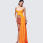Bellamy Orange Asymmetric Top - side angle