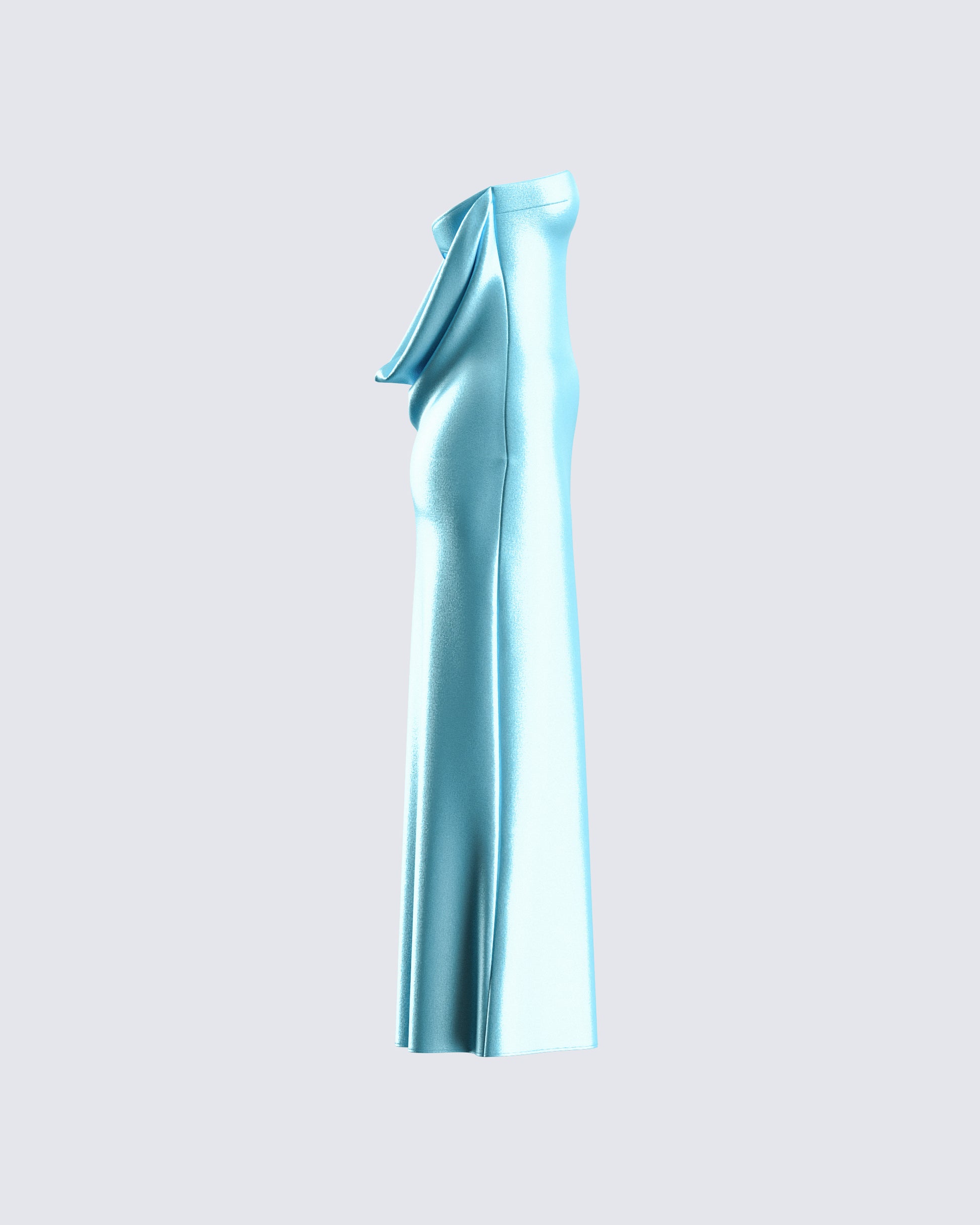 Aqua Blue Strapless Mini Dress Aqua Blue Strapless Mini Dress