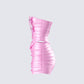 Rivi Pink Flower Corset Set