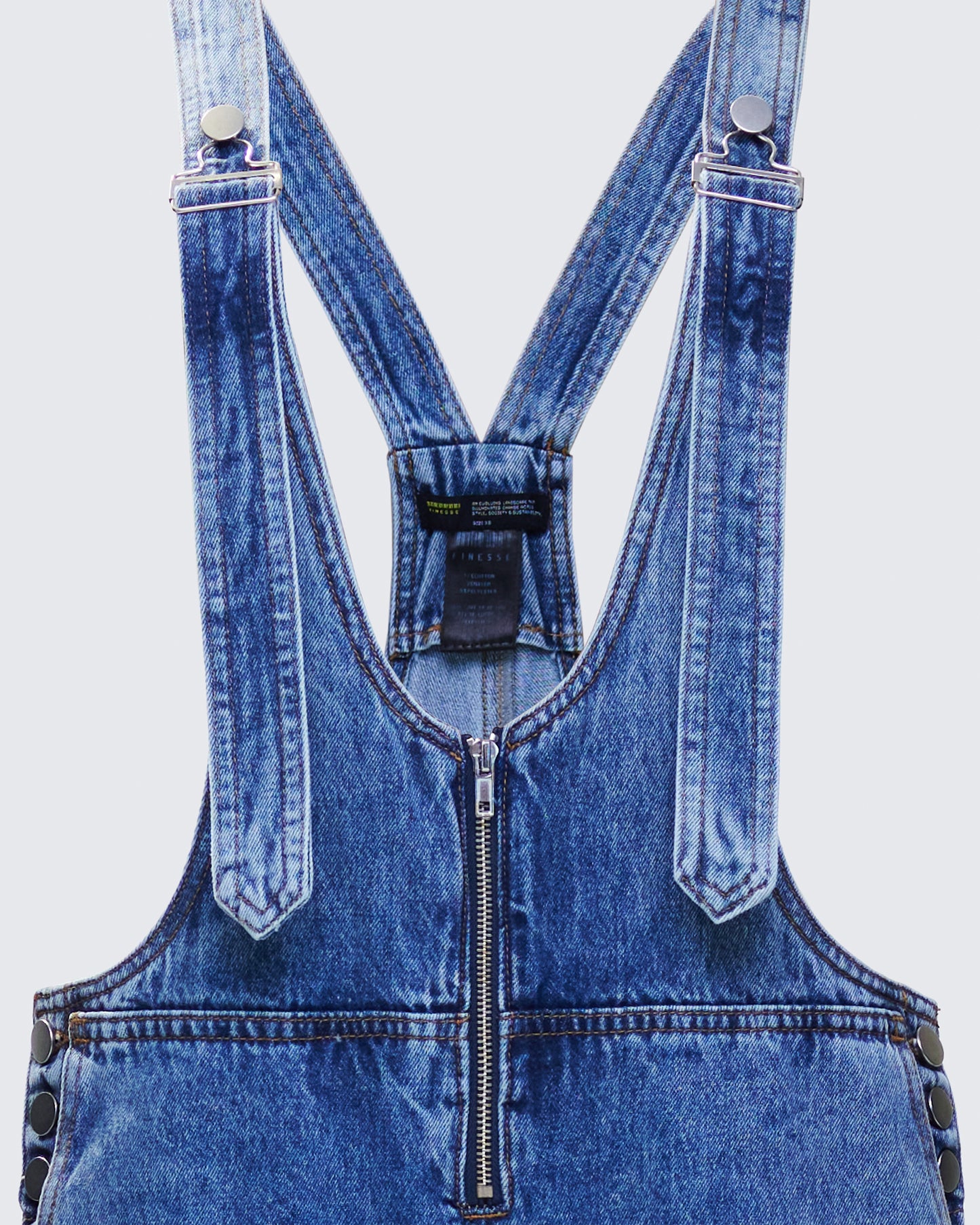 Reeva Blue Denim Overalls