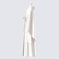 Cressida Ivory Satin Maxi Robe