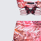 Cece Orange Printed Set