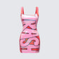 Lyla Red Sequin Slogan Mini Dress product front