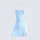 Deron Iridescent Sequin Mini Dress