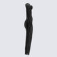 Meritt Black Stripe Midi Dress