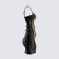 Katla Black Sequin Chain Dress