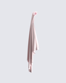 Angie Pink Floral Veil – FINESSE