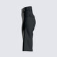 Birna Black Crepe Bermuda Shorts