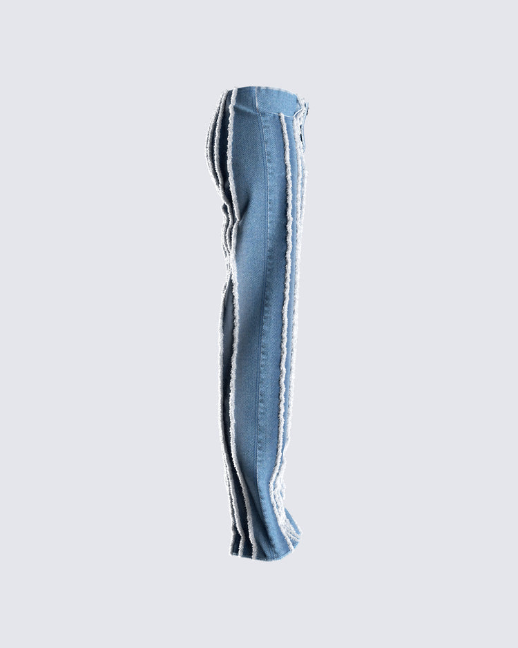 Desiree Distressed Blue Jeans