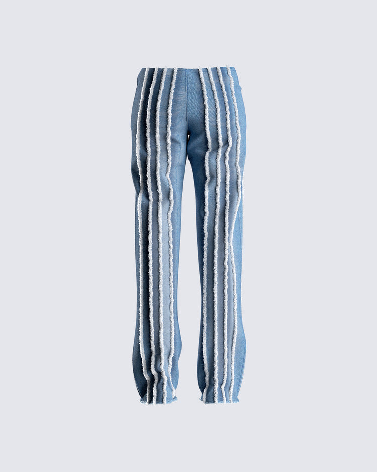 Desiree Distressed Blue Jeans