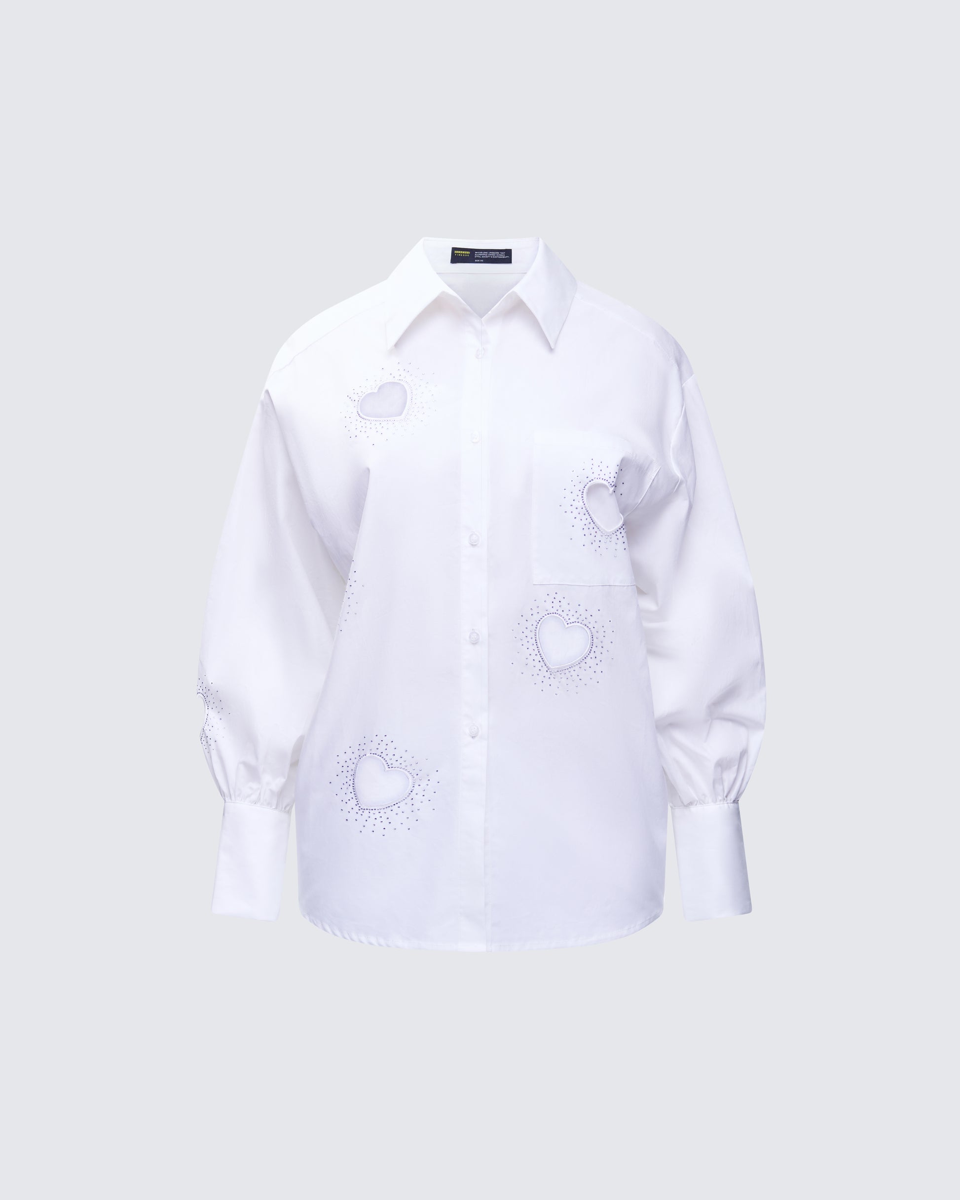 diamante dress shirts TFSS09034110