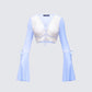 Alize Purple Flare Sleeved Top product front