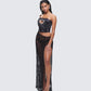 Love Black Maxi Set