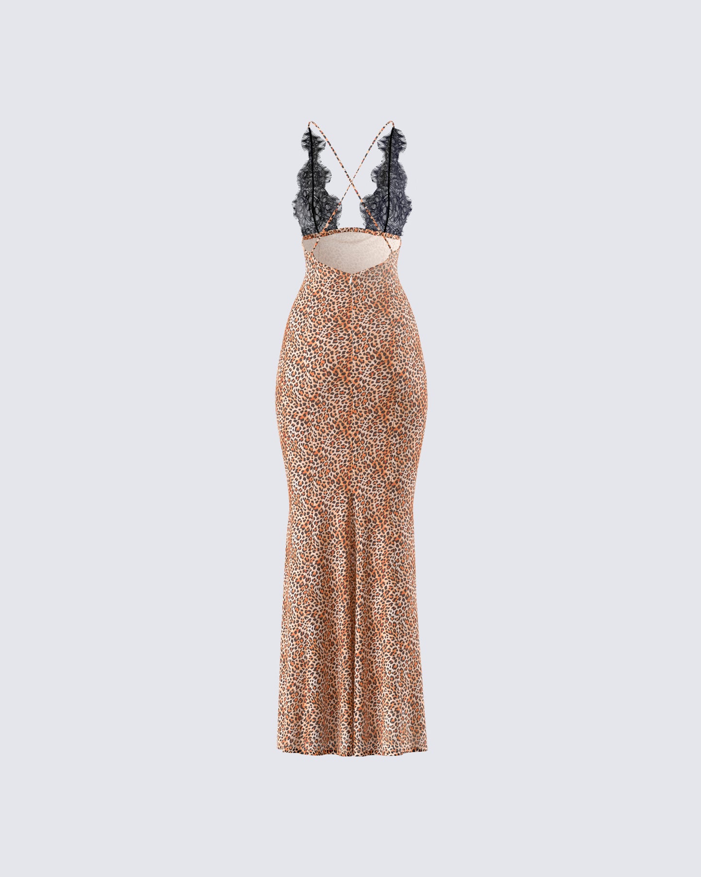 Evodie Leopard Print Maxi Dress