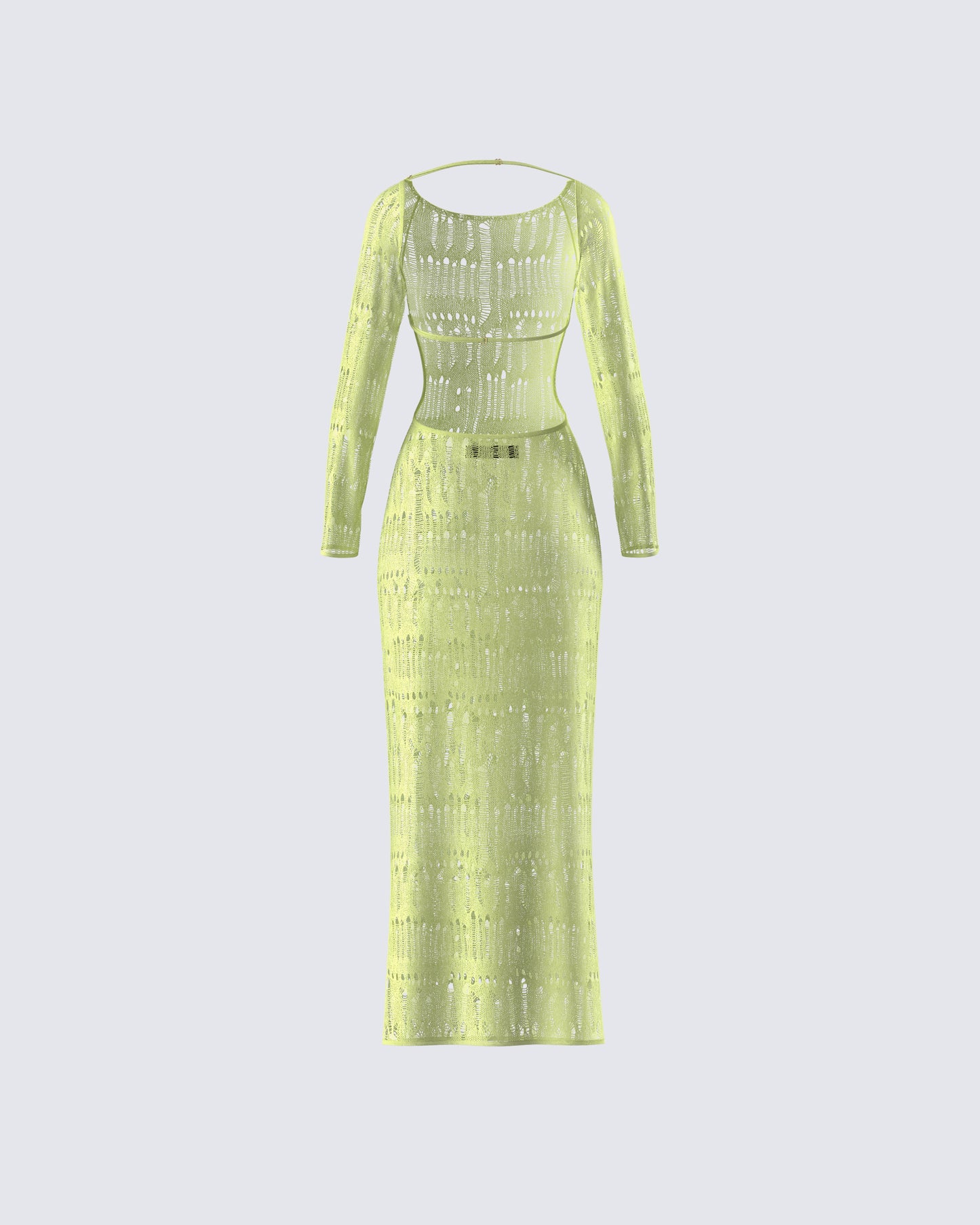 Hartley Green Open Knit Maxi Dress