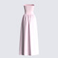 Maryann Pink Strapless Maxi Dress