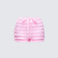 Aria Pink Ruffle Mini Short product front