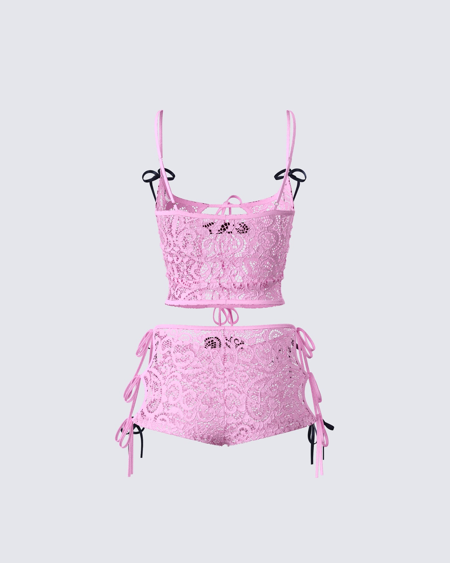 Halsey Pink Lace Set