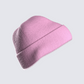 Molly Pink Ribbed Beanie