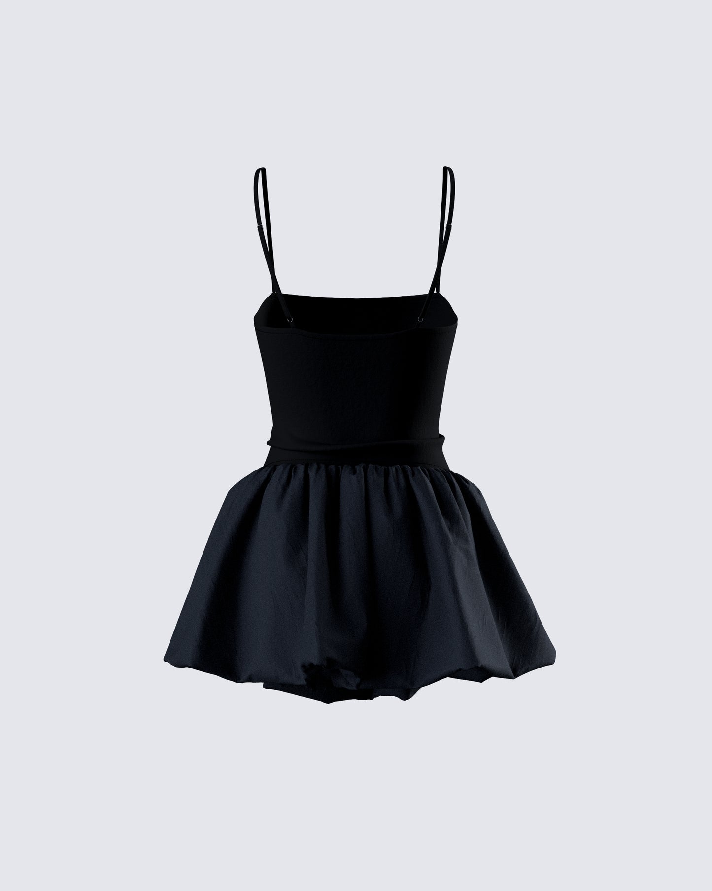 Hadley Black Bubble Mini Dress