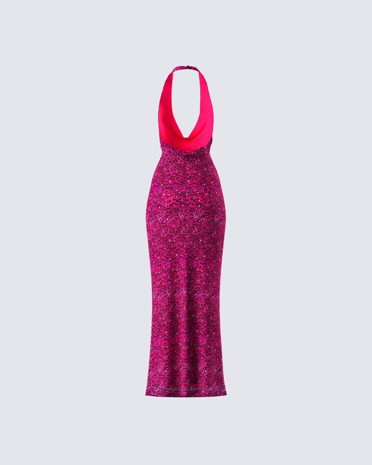 Sabine Purple Sequin Maxi Dress