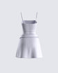 AERIS CRIMSON MINI DRESS