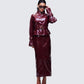 Matilde Plum Set