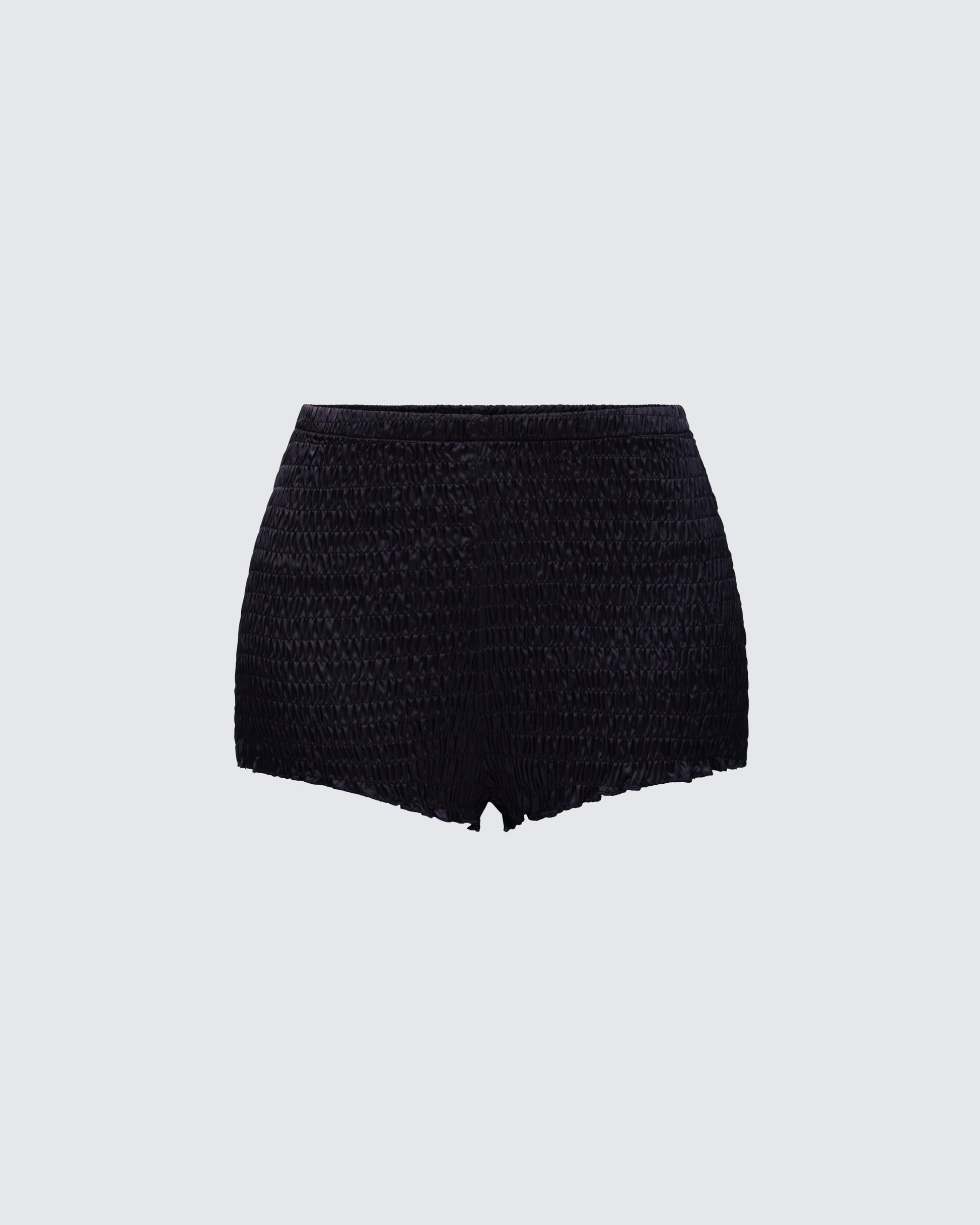 Imelda Black High Waist Short product front
