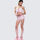 Giselda Pink Thigh Garter